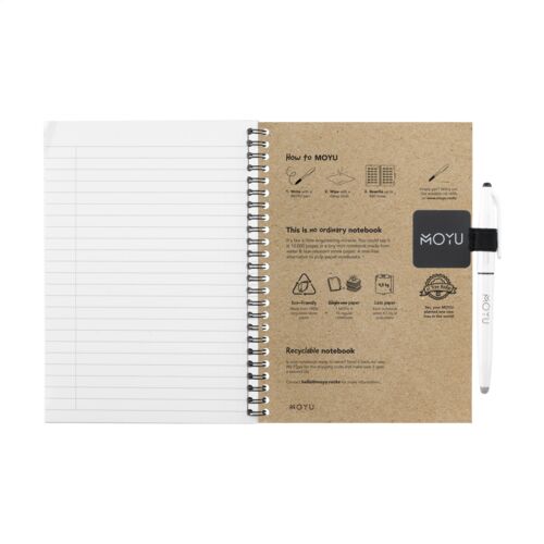 MOYU Erasable Stone Paper Notebook CraftCover 18 pages Thumbnail