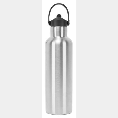 TriDri® Vacuum sports water bottle with flip-up straw Thumbnail
